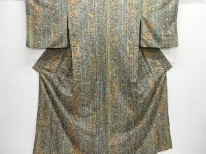 花鳥更紗模様小紋着物